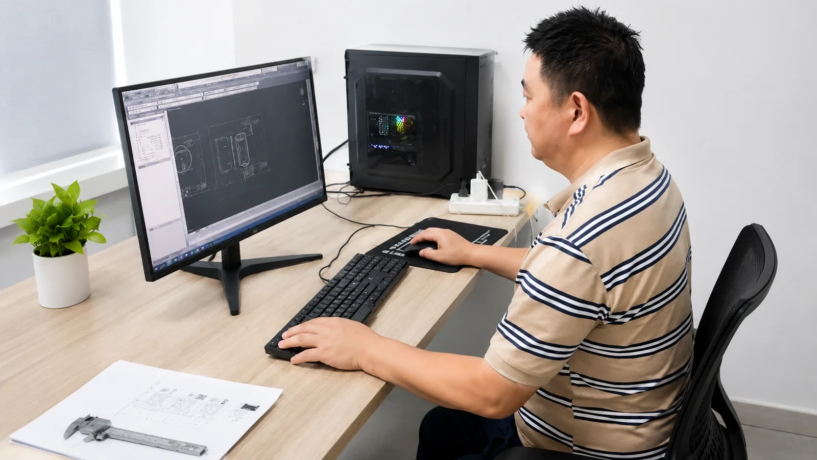 Engineering review of lighting structure