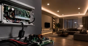 PCB and electronic driver EMC testing scene