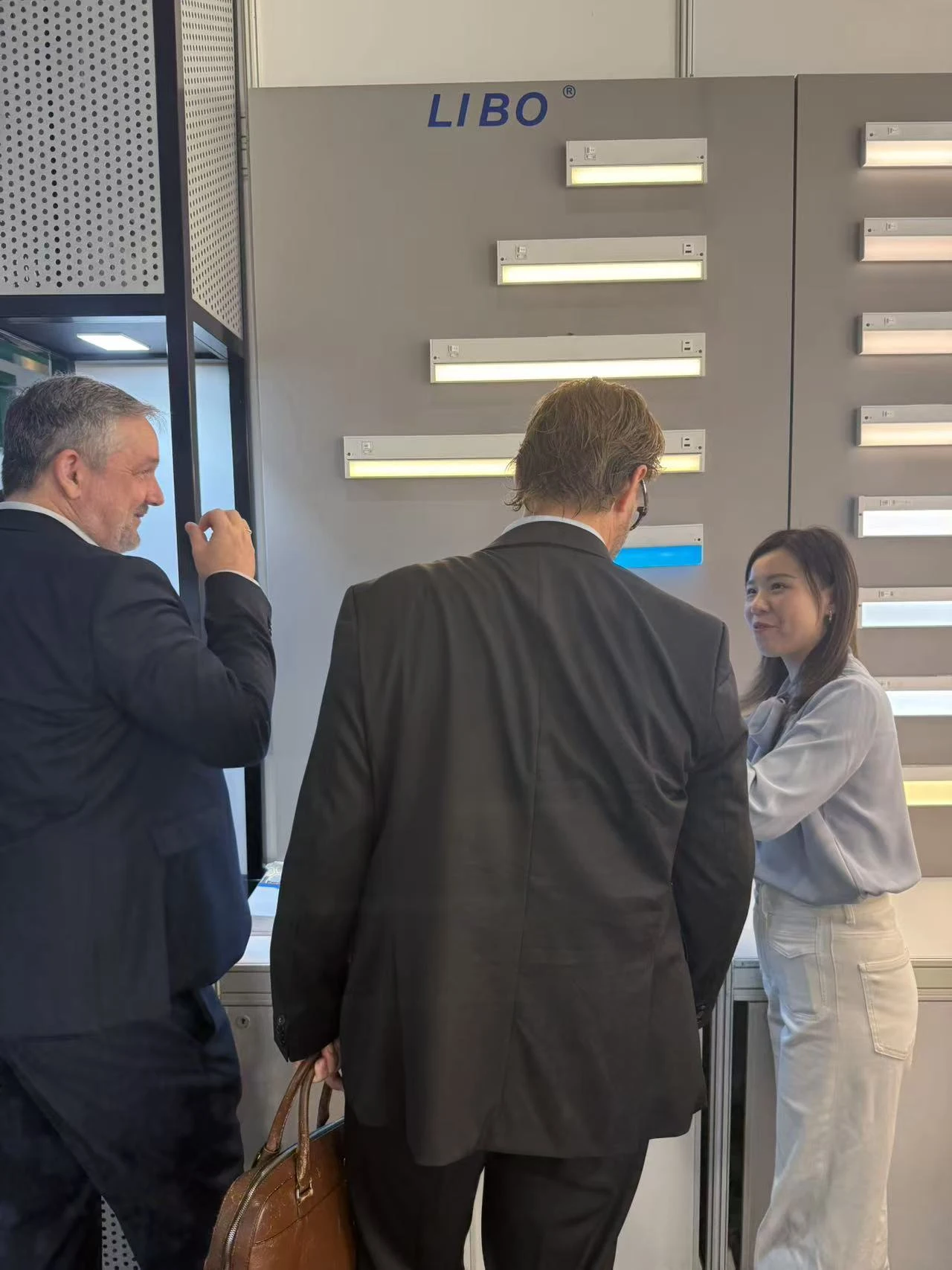 Smart under cabinet lighting showcase