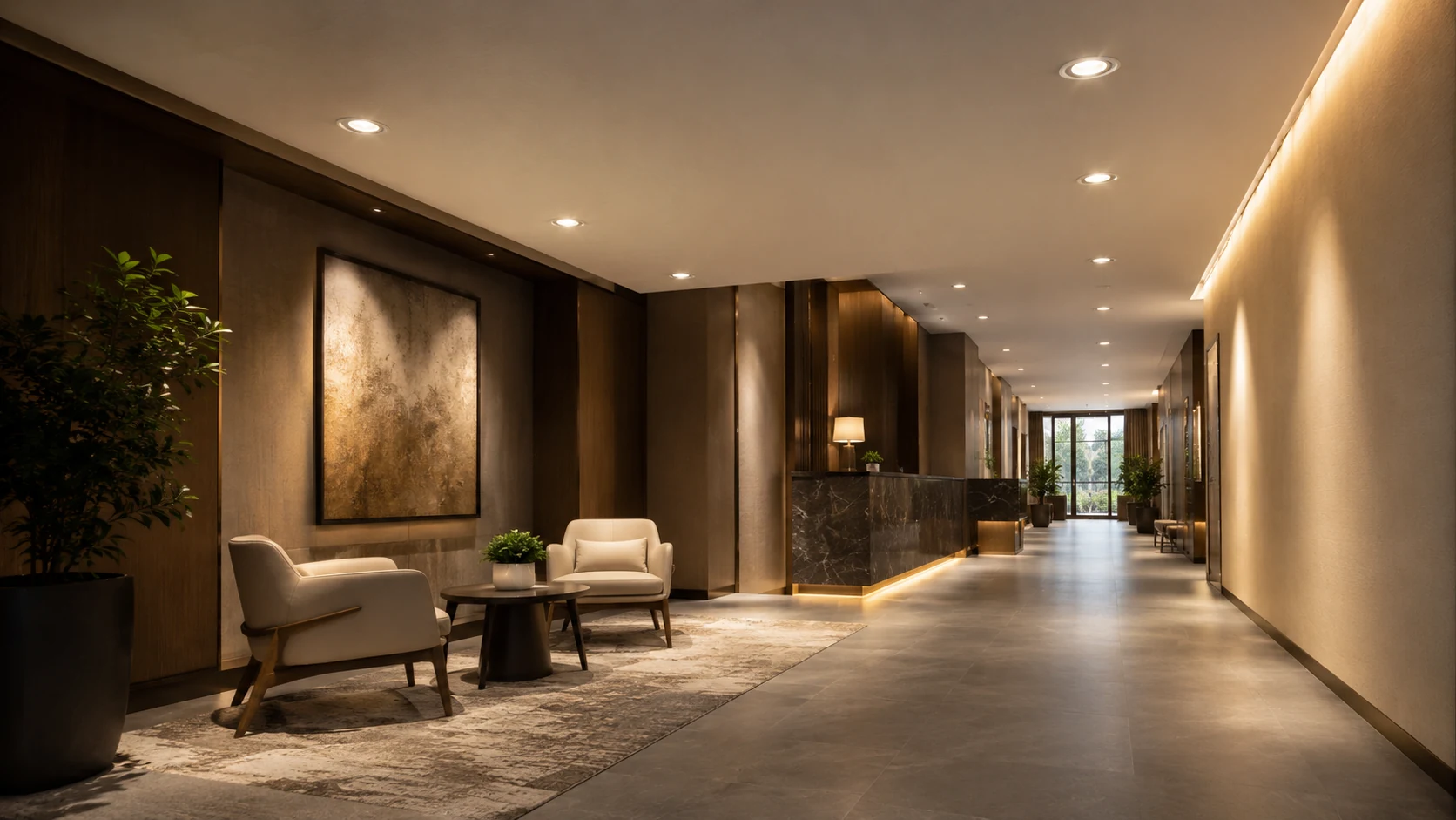 Canless LED downlight installed in residential ceiling