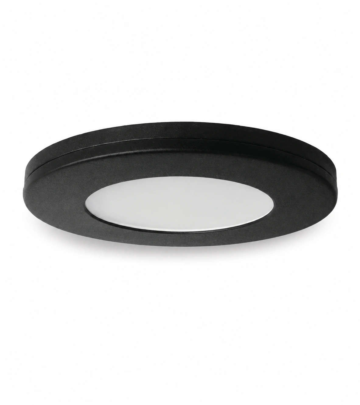 Recessed LED cabinet puck light